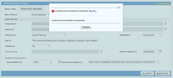 plan personalizado