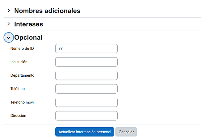 Número de ID